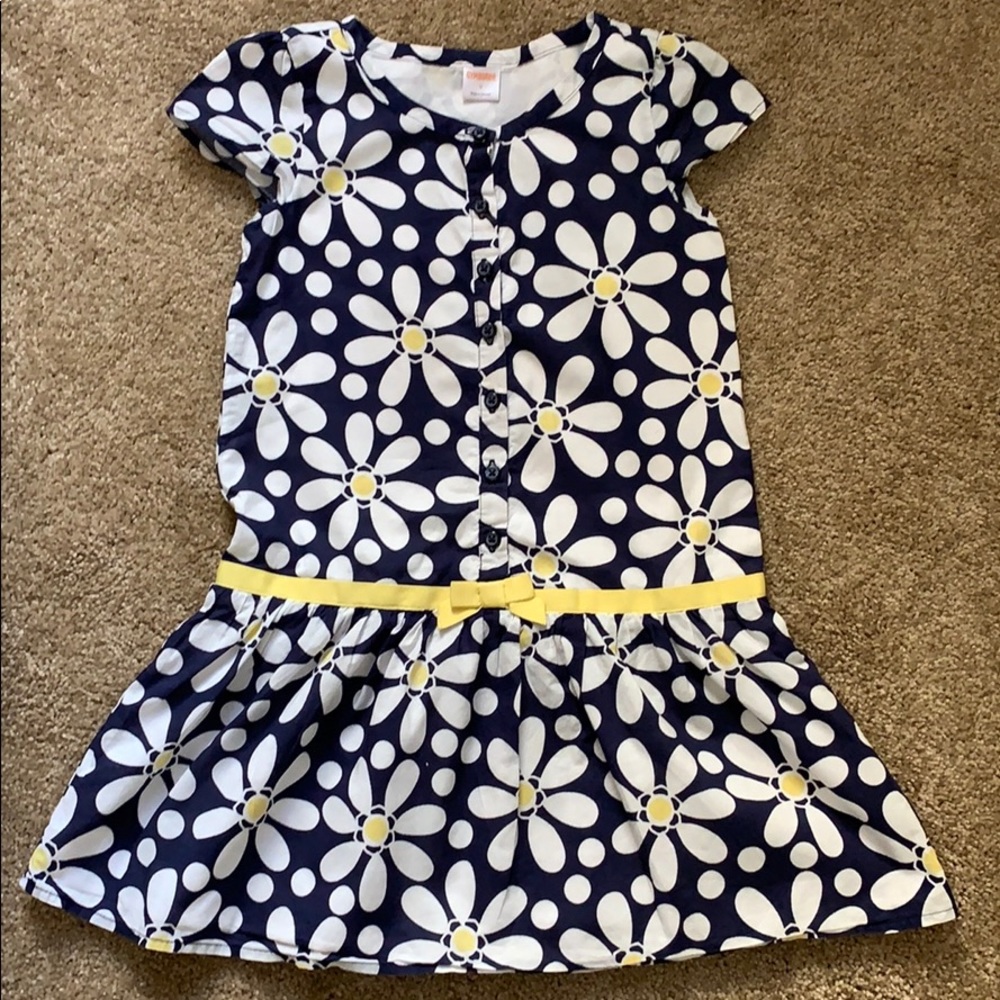 Daisy’s daisy navy blue dress